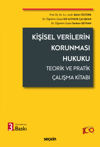 Kişisel Verilerin Korunması Hukuku Bahri Öztürk