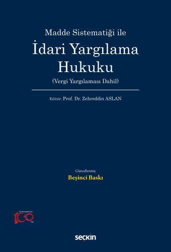 İdari Yargılama Hukuku Zehreddin Aslan