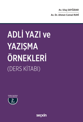 Adli Yazı ve Yazışma Örnekleri (Ders Kitabı) Canan Ruhi