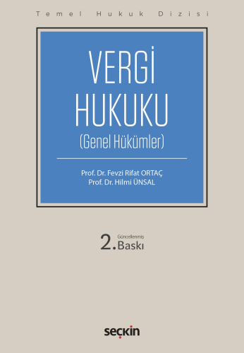 Vergi Hukuku Genel Hükümler (THD) Fevzi Rifat Ortaç