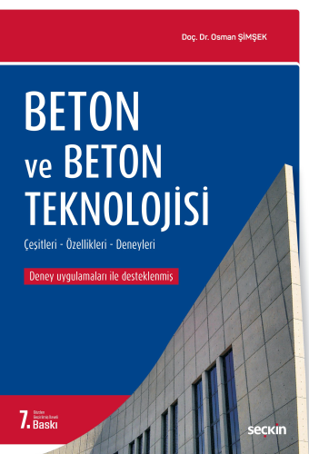 Beton ve Beton Teknolojisi Osman Şimşek