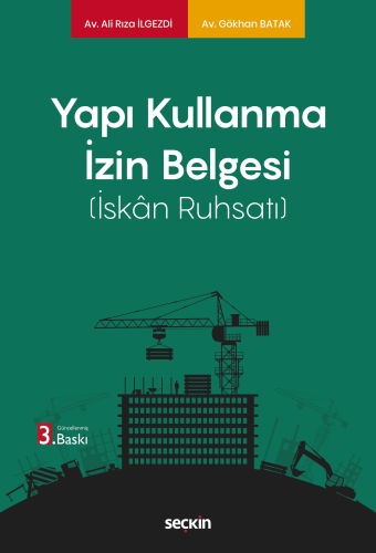 Yapı Kullanma İzin Belgesi Ali Rıza İlgezdi