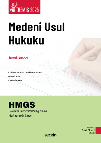 HMGS, Hakimlik Sınavları, - Seçkin Yayınları - Themis Medeni Usul Huku