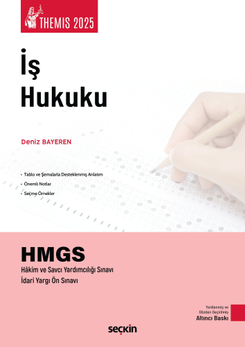 HMGS, Hakimlik Sınavları, - Seçkin Yayınları - Themis İş Hukuku Konu K