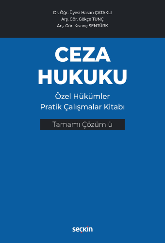 Hukuk Kitapları,Ceza Hukuku, - Seçkin Yayınları - Ceza Hukuku Özel Hük