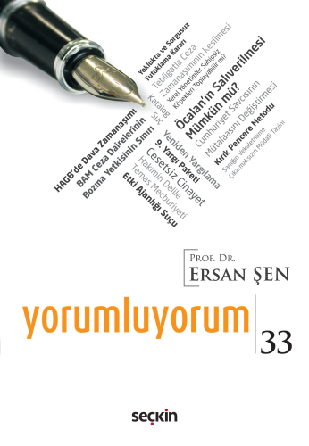 Hukuk Kitapları,Ceza Hukuku, - Seçkin Yayınları - Yorumluyorum – 33