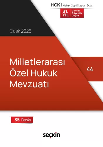 Hukuk Kitapları, - Seçkin Yayınları - Milletlerarası Özel Hukuk Mevzua