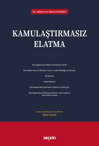 - Seçkin Yayınları - Kamulaştırmasız Elatma