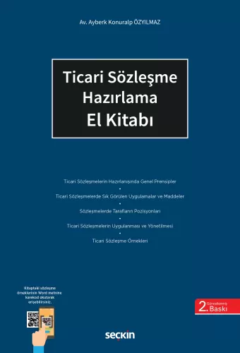 - Seçkin Yayınları - Ticari Sözleşme Hazırlama El Kitabı