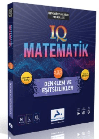 Paraf Yayınları IQ Matematik - 2. Seri - Denklem ve Eşitsizlikler Komi