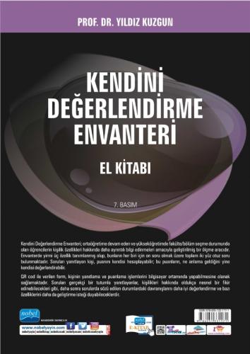 Kendini Değerlendirme Envanteri El Kitabı Yıldız Kuzgun