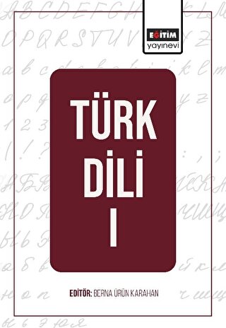 Türk Dili - I Berna Ürün Karahan