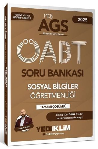 MEB-AGS ÖABT Kitapları,Soru Bankası, - Yediiklim Yayınevi - Yediiklim 