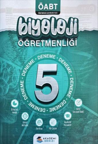 Akademi Denizi ÖABT Biyoloji Öğretmenliği 5 Deneme Komisyon