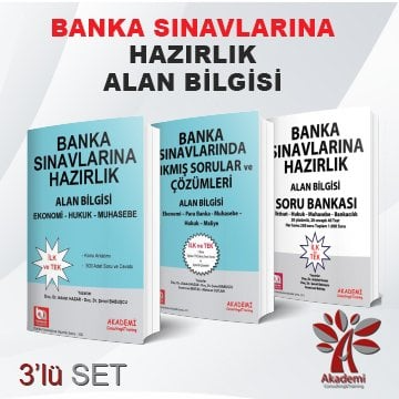 Alan Bilgisi 3'lü Set Komisyon