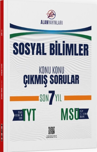 Alan Yayınları TYT MSÜ Sosyal Bilimler Konu Konu Çıkmış Sorular Son 7 