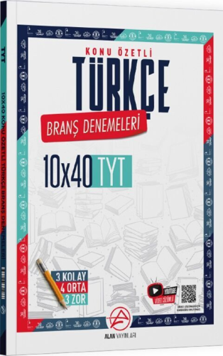 TYT - AYT Deneme Sınavları,TYT Deneme Sınavları, - Alan Yayınları - Al