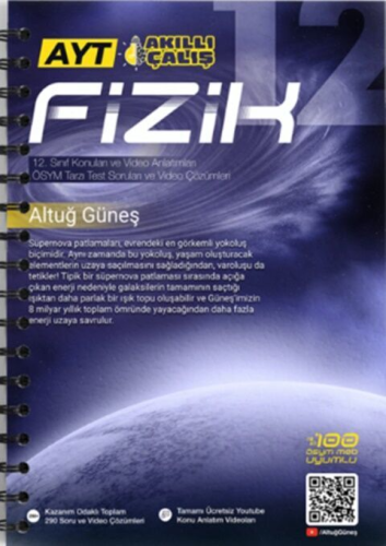 Altuğ Güneş AYT Fizik 2. Kitap Altuğ Güneş