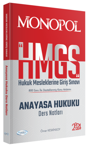 HMGS Anayasa Hukuku Ders Notları Ömer Keskinsoy