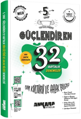 Ankara Yayıncılık 5. Sınıf Din Kültürü ve Ahlak Bilgisi Güçlendiren 32