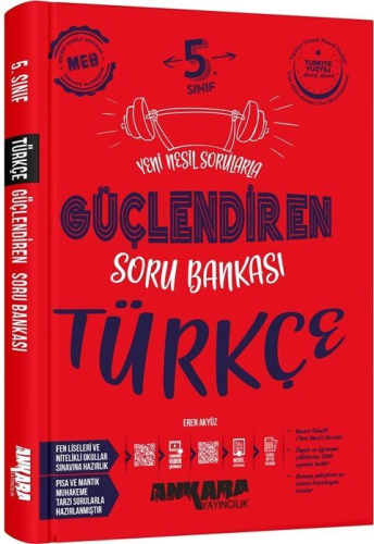 Ankara Yayıncılık 5. Sınıf Türkçe Güçlendiren Soru Bankası Komisyon