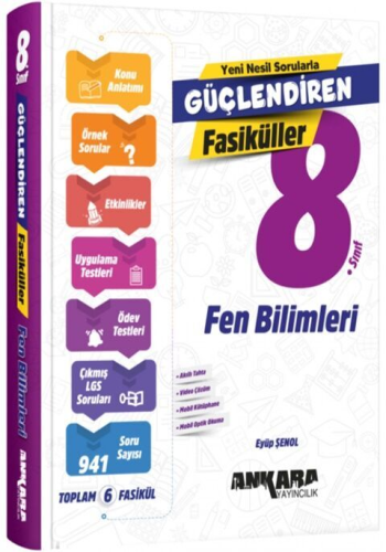 Ankara Yayıncılık 8. Sınıf Fen Bilimleri Güçlendiren Fasiküller Komisy