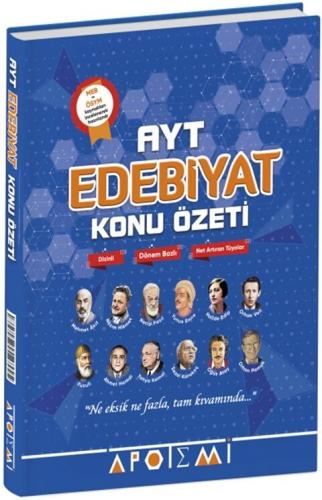 Apotemi Yayınları AYT Edebiyat Konu Özeti Komisyon