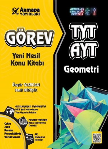 Armada Yayınları Görev TYT AYT Geometri Yeni Nesil Konu Kitabı Özgür T