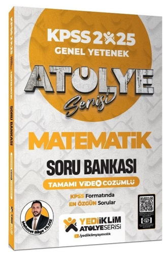 Yediiklim Yayınları 2025 Genel Yetenek Atölye Serisi Matematik Tamamı 