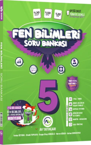 Av Yayınları 5. Sınıf Fen Bilimleri Soru Bankası Ferhat Öztürk