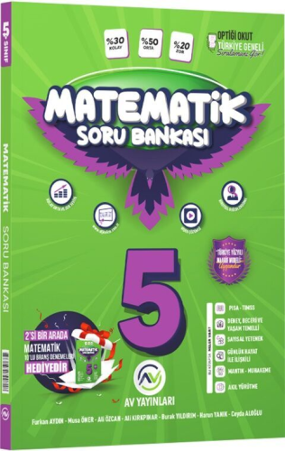 Av Yayınları 5. Sınıf Matematik Soru Bankası Furkan Aydın