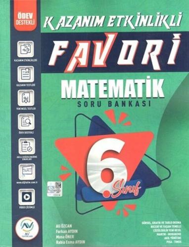 Av Yayınları 6. Sınıf Matematik Favori Serisi Kazanım Etkinlikli Soru 