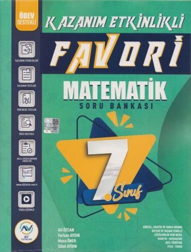 Av Yayınları 7. Sınıf Matematik Favori Serisi Kazanım Etkinlikli Soru 