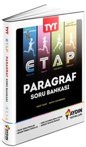 Aydın Yayınları TYT Paragraf ETAP Soru Bankası Komisyon