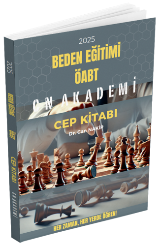 CN Akademi 2025 ÖABT Beden Eğitimi Öğretmenliği Cep Kitabı Can Nakip