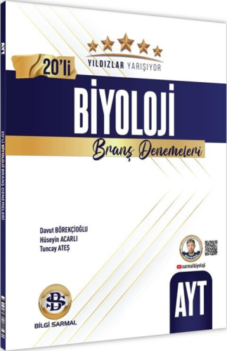 Bilgi Sarmal Yayınları AYT Biyoloji Yıldızlar Yarışıyor 20 li Branş De