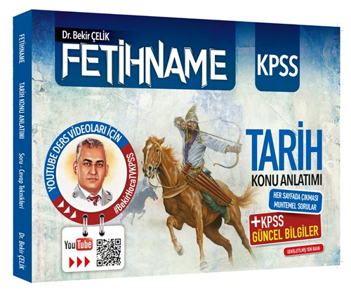 Bekir Çelik KPSS FETİHNAME Tarih Konu Anlatımı Bekir Çelik