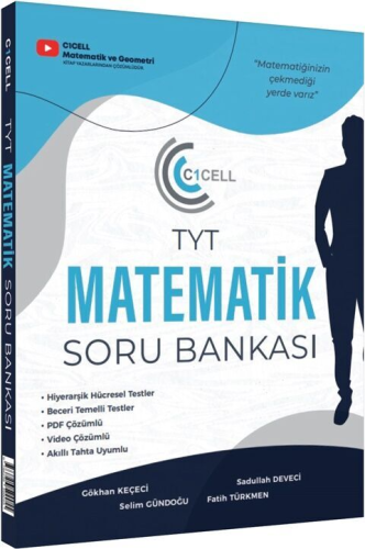 TYT - AYT Soru Kitapları,TYT Matematik Soru, - C1cell Yayınları - C1ce