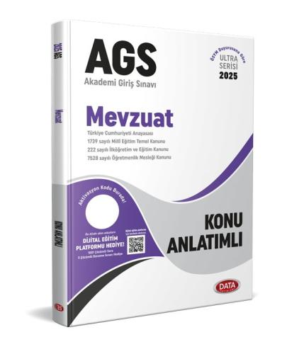 MEB-AGS Hazırlık,AGS Konu Anlatımlı, - Data Yayınları - Data Yayınları