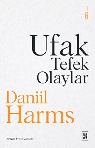 Ufak Tefek Olaylar Daniil Harms