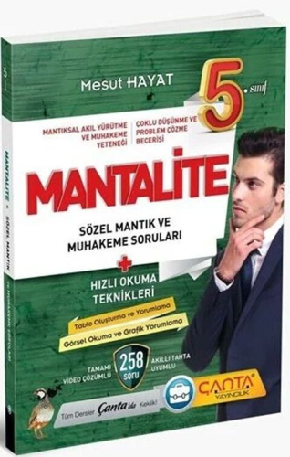 Çanta Yayınları 5. Sınıf Mantalite Yeni Nesil Sözel Mantık ve Muhakeme