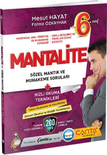 Çanta Yayınları 6. Sınıf Mantalite Sözel Mantık ve Muhakeme Soruları M