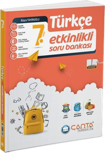 Çanta Yayınları 7. Sınıf Türkçe Etkinlikli Kazanım Soru Bankası Büşra 