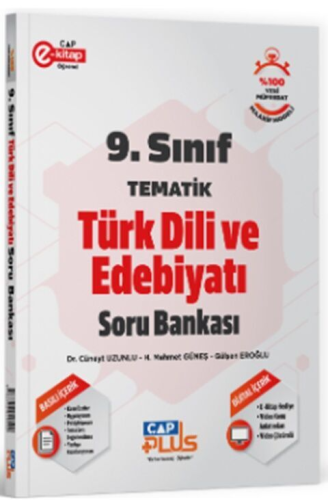 Çap Yayınları 9. Sınıf Türk Dili ve Edebiyatı Tematik Plus Soru Bankas