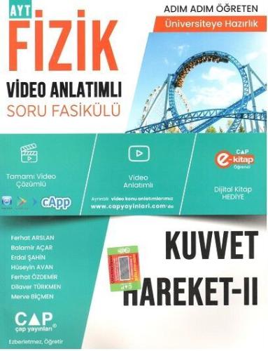 Çap Yayınları Fizik Kuvvet Hareket 2 Konu Anlatımlı Soru Bankası Ferha