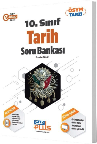 Çap Yayınları 10. Sınıf Tarih Soru Bankası Funda Oğuz