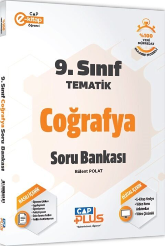 Çap Yayınları 9. Sınıf Coğrafya Tematik Soru Bankası Bülent Polat