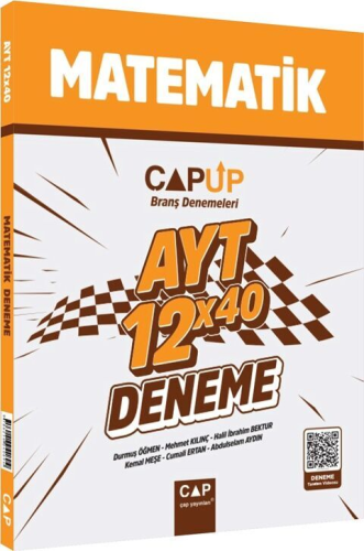 TYT - AYT Deneme Sınavları,AYT Deneme Sınavları, - Çap Yayınları - Çap