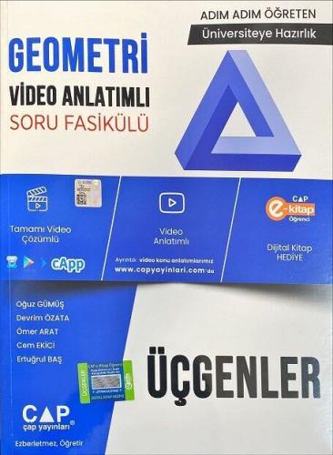 Çap Yayınları Üniversite Hazırlık Geometri Üçgenler Konu Anlatımlı Sor