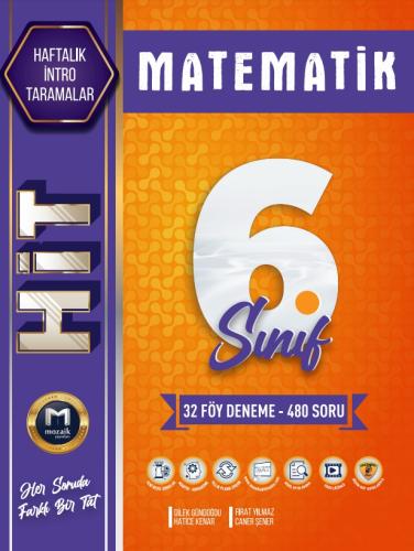 Mozaik Yayınları 6. Sınıf Matematik HİT 32 Deneme Fırat Yılmaz